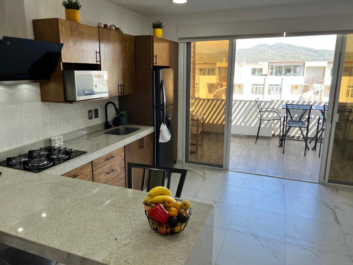 Penthouse Manzanillo Exclusivo Con Alberca Daire Dış mekan fotoğraf